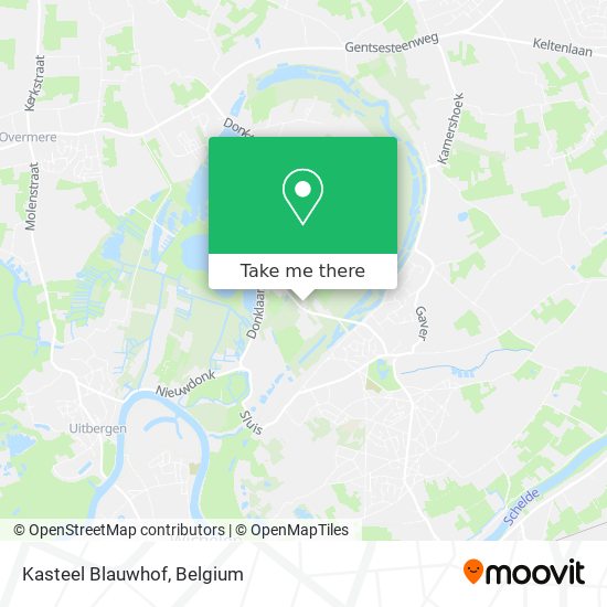 Kasteel Blauwhof map