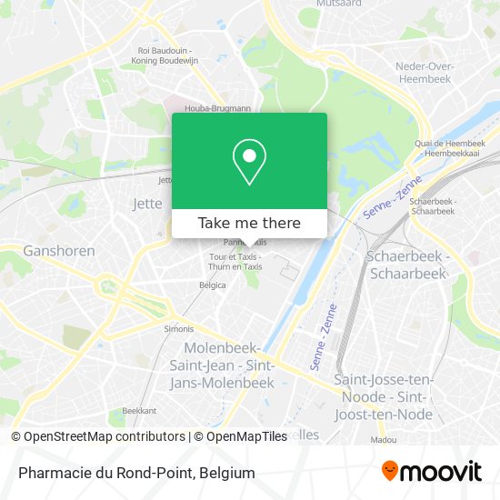 Pharmacie du Rond-Point map