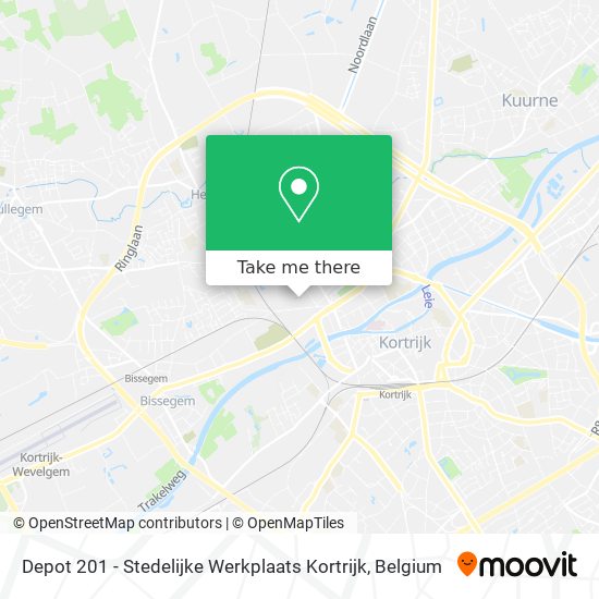 Depot 201 - Stedelijke Werkplaats Kortrijk plan
