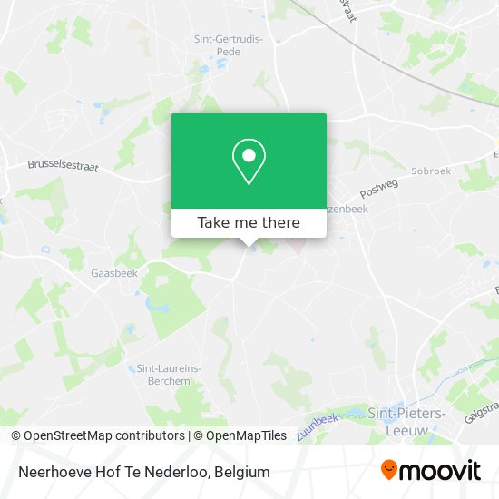 Neerhoeve Hof Te Nederloo map