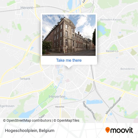 Hogeschoolplein map