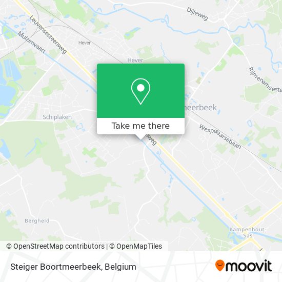 Steiger Boortmeerbeek plan