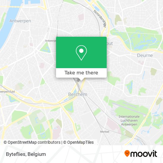 Byteflies map