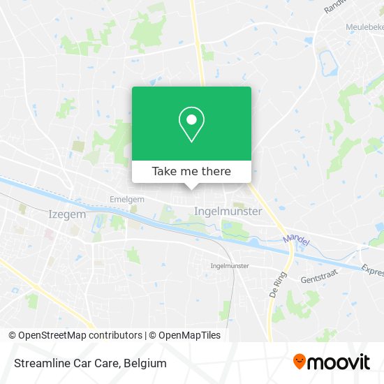 Streamline Car Care map
