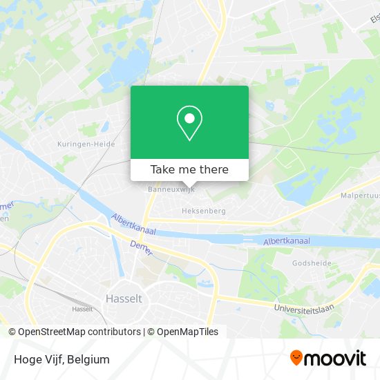 Hoge Vijf map