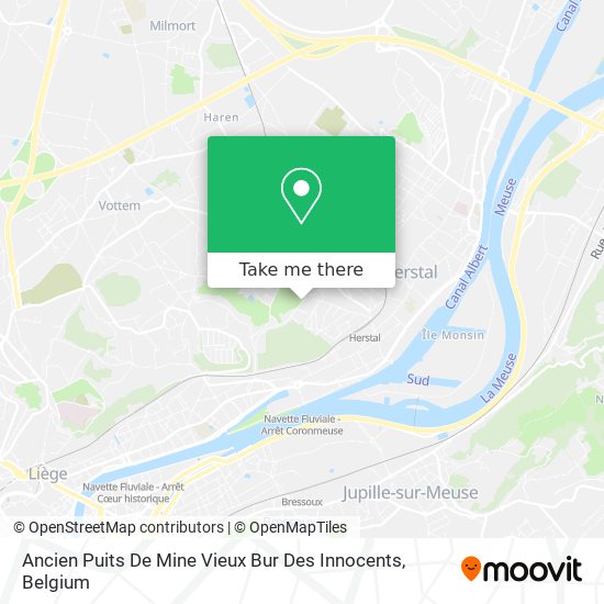 Ancien Puits De Mine Vieux Bur Des Innocents plan
