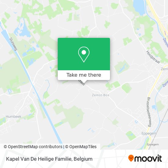 Kapel Van De Heilige Familie plan