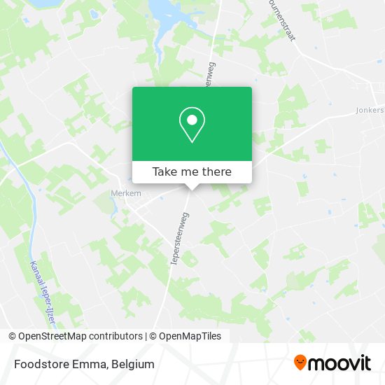 Foodstore Emma map