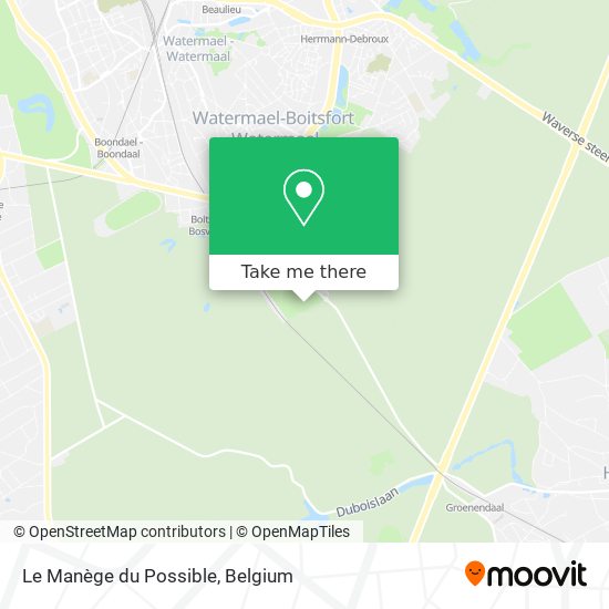Le Manège du Possible map