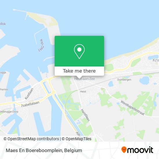 Maes En Boereboomplein map