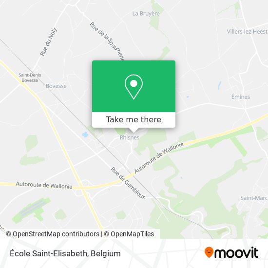 École Saint-Elisabeth map