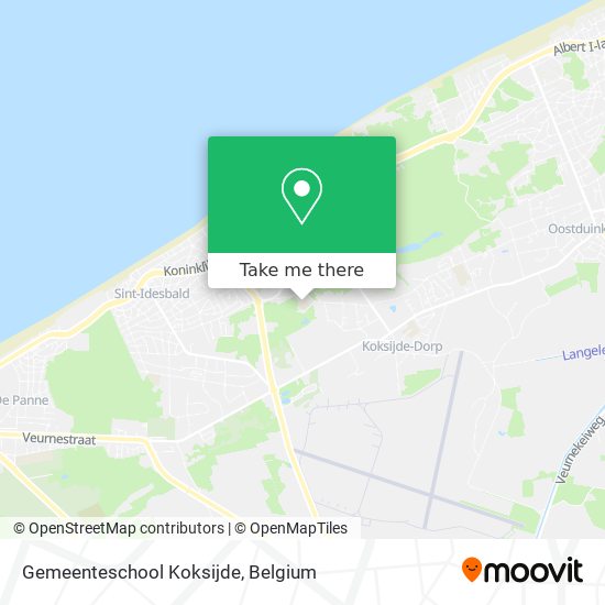 Gemeenteschool Koksijde map