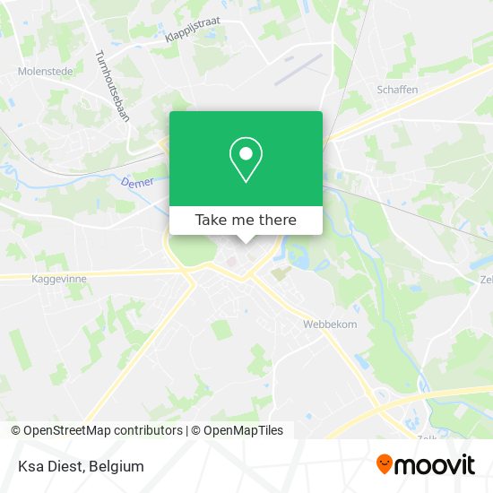 Ksa Diest map