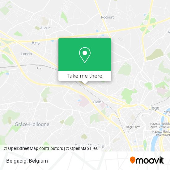 Belgacig map