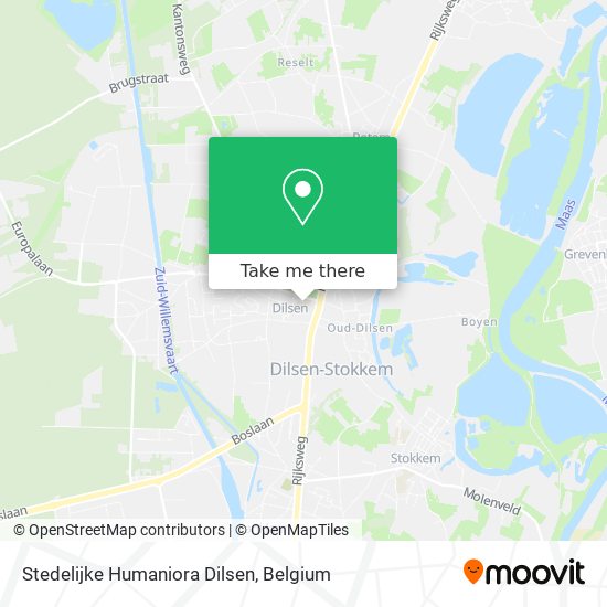 Stedelijke Humaniora Dilsen map