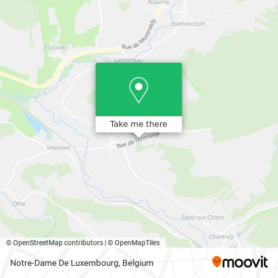 Notre-Dame De Luxembourg map