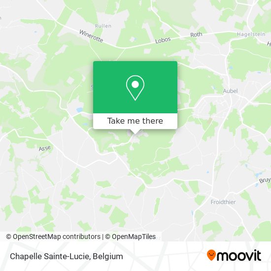 Chapelle Sainte-Lucie map