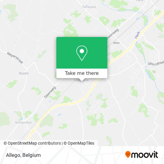 Allego map