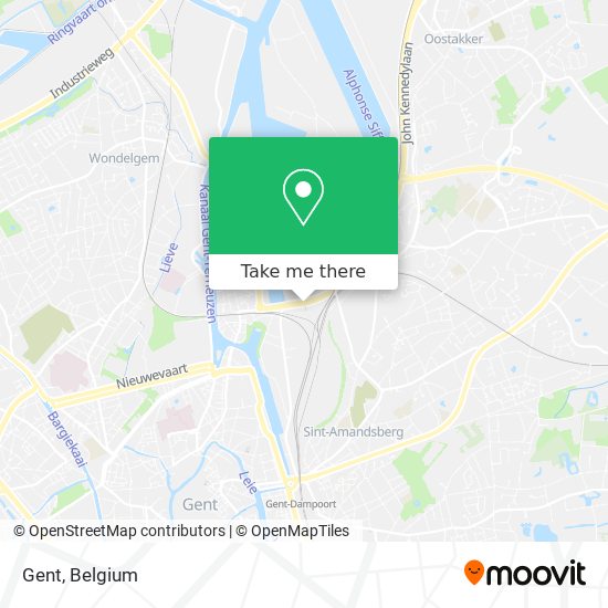 Gent map