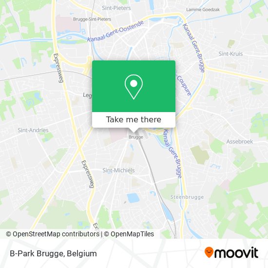B-Park Brugge map