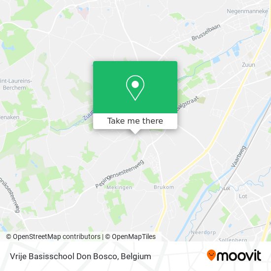 Vrije Basisschool Don Bosco plan