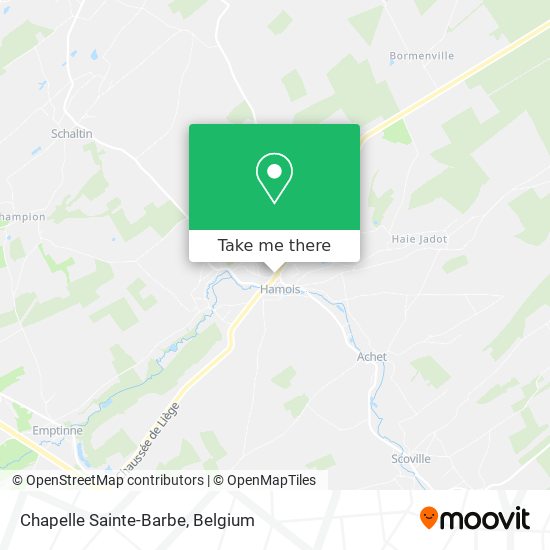 Chapelle Sainte-Barbe plan