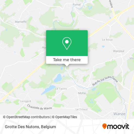 Grotte Des Nutons map