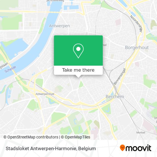 Stadsloket Antwerpen-Harmonie map