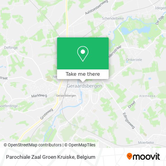 Parochiale Zaal Groen Kruiske map