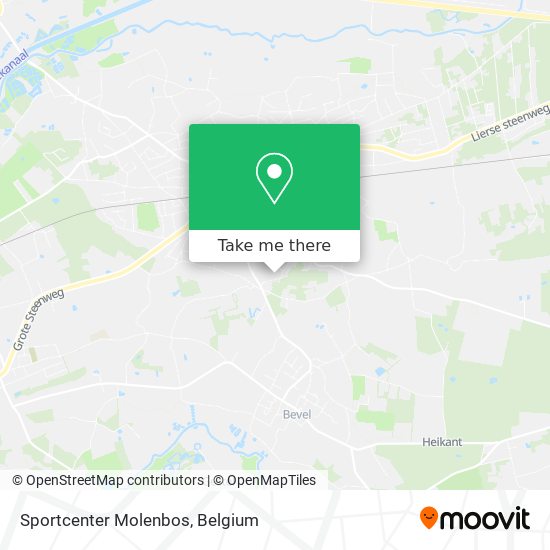 Sportcenter Molenbos plan