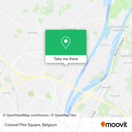 Colonel Pire Square map