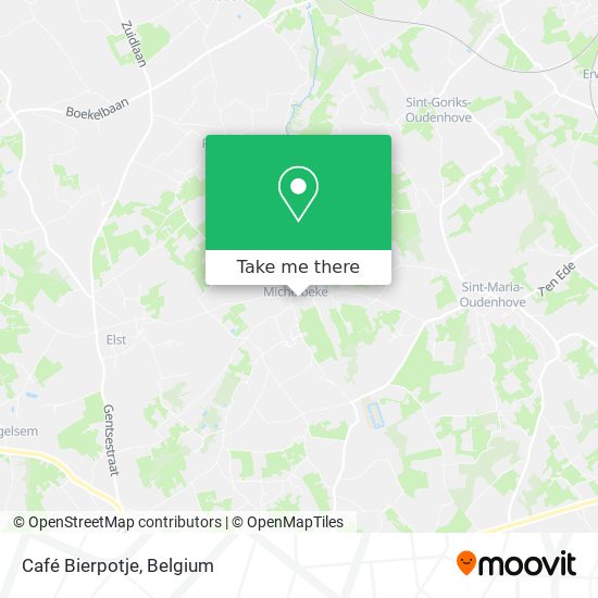 Café Bierpotje map
