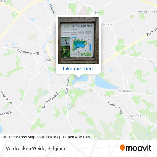 Verdronken Weide map