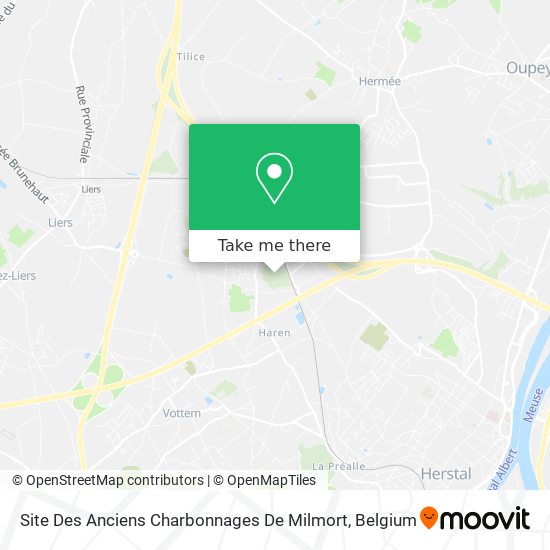 Site Des Anciens Charbonnages De Milmort map