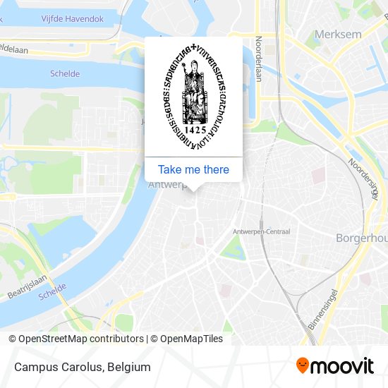 Campus Carolus map