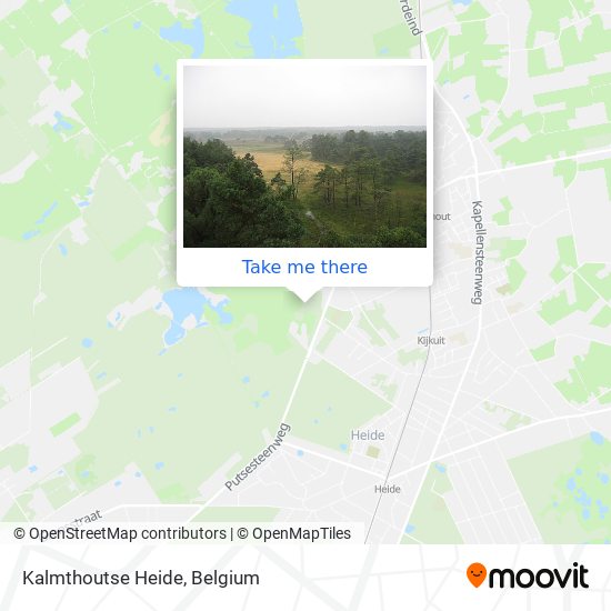 Kalmthoutse Heide plan