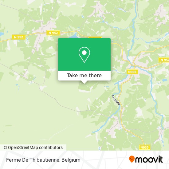 Ferme De Thibautienne map