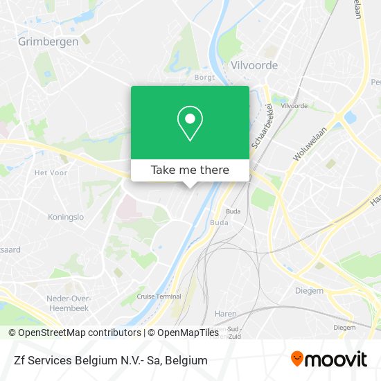 Zf Services Belgium N.V.- Sa map