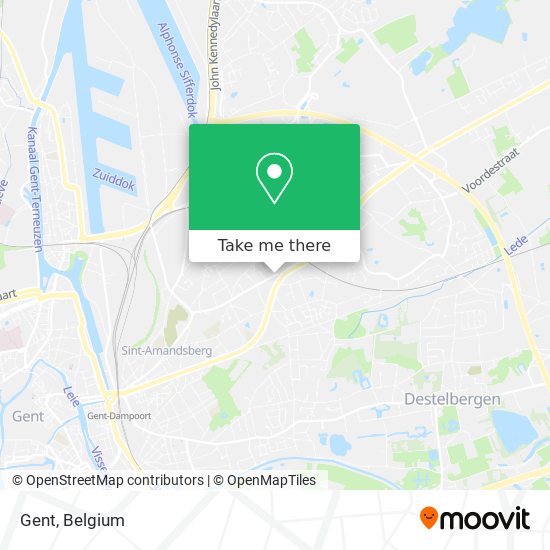 Gent map
