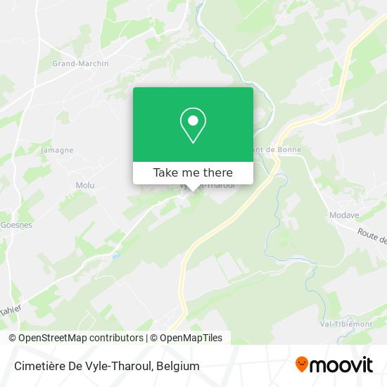 Cimetière De Vyle-Tharoul plan