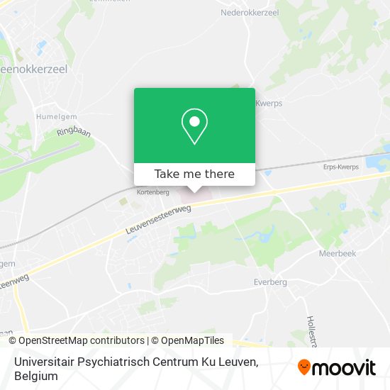 Universitair Psychiatrisch Centrum Ku Leuven plan