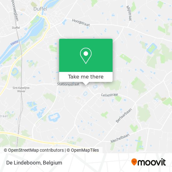 De Lindeboom map