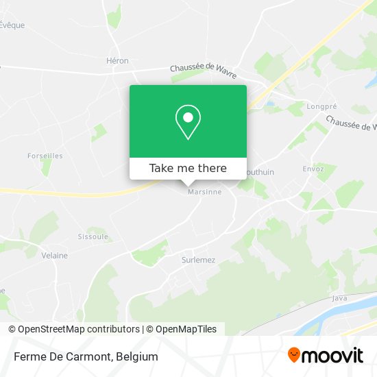 Ferme De Carmont map