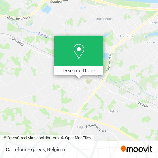 Carrefour Express map