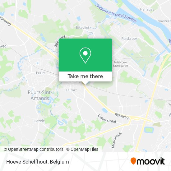 Hoeve Schelfhout map