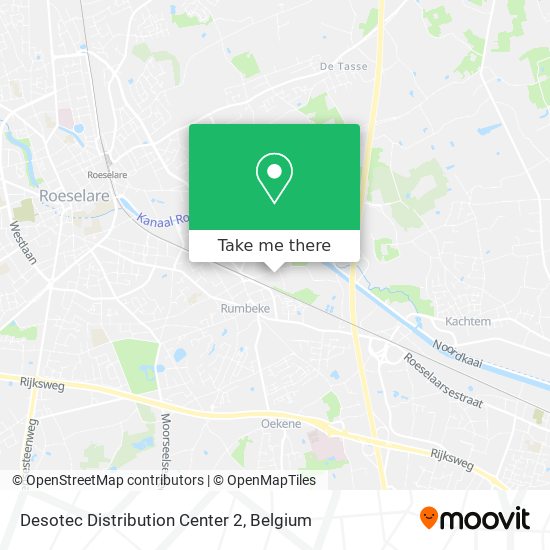 Desotec Distribution Center 2 map