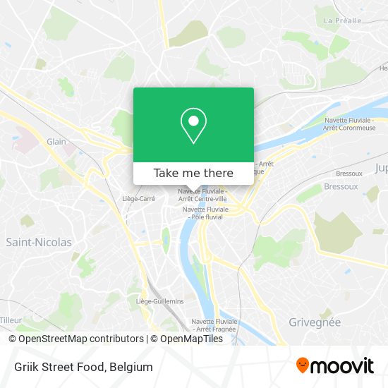 Griik Street Food map