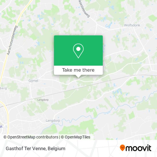 Gasthof Ter Venne map