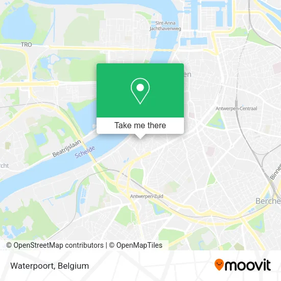 Waterpoort map