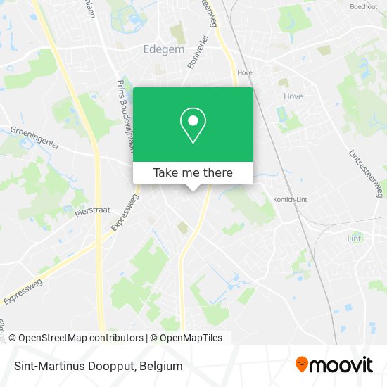 Sint-Martinus Doopput plan